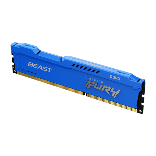 Kingston Technology FURY Beast . Component for: PC, Internal memory: 4 GB, Memory layout (modules x size): 1 x 4 GB, Inter