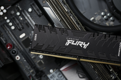 Kingston Technology FURY 16GB 4000MT/s DDR4 CL19 DIMM (Kit of 2) Renegade Black. Component for: PC, Internal memory: 16 GB