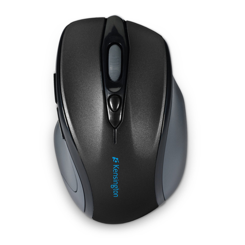 Kensington Pro Fit 72405 Mouse - Radio Frequency - USB - Optical - Blue, Black - Wireless - 2.40 GHz - 1750 dpi - Scroll W