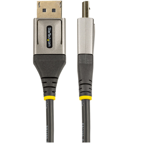 StarTech.com DP14VMM1M. Kabellänge: 1 m, Anschluss 1: DisplayPort, Anschluss 2: DisplayPort. Konformitätsbescheinigungen: 