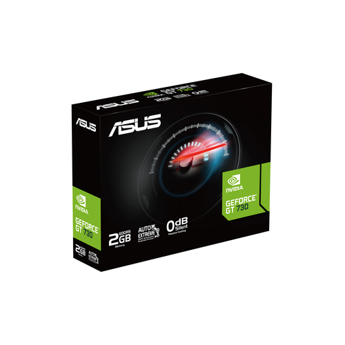 ASUS GT730-4H-SL-2GD5. Processeur graphique famille: NVIDIA, Processeur graphique: GeForce GT 730. Mémoire carte graphique
