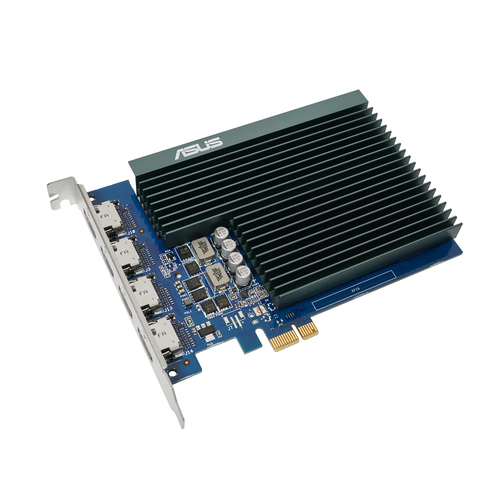 ASUS GT730-4H-SL-2GD5. Processeur graphique famille: NVIDIA, Processeur graphique: GeForce GT 730. Mémoire carte graphique