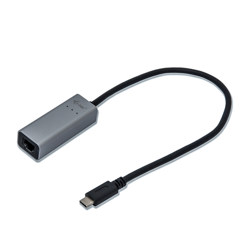i-tec Gigabit Ethernet Card for Computer, Notebook, Tablet - 10/100/1000Base-T - Portable - Space Gray - USB 3.1 Type C - 