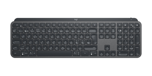 Logitech MX Keys for Business Keyboard - Wireless Connectivity - USB Type A Interface - Norwegian, Danish, Swedish, Finnis