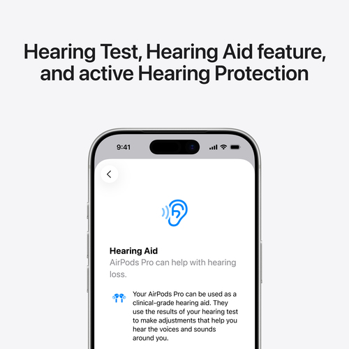 Apple AirPods Pro 3 True Wireless Ohrhörer Stereo Ohrhörerset - Siri - Binaural - In-Ear - Bluetooth - Geräuschunterdrücku