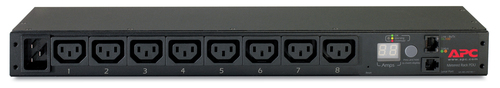 APC PDU - Metered - IEC 60320 C20 - 20 A - 200 V, 208 V, 230 V Eingang - 208 V AC, 230 V AC Ausgang - 1U Netzwerk (RJ-45) 