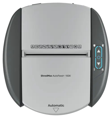 Rexel ShredMax AutoFeed+ 150M Micro Cut Paper Shredder. Shredding type: Micro-cut shredding, Working width: 22.5 cm, Shred