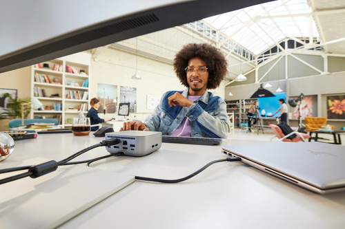HP Ultra G6 Thunderbolt 4 Docking Station for Desktop PC, Mobile Workstation - Charging Capability - 230 W - TAA Compliant