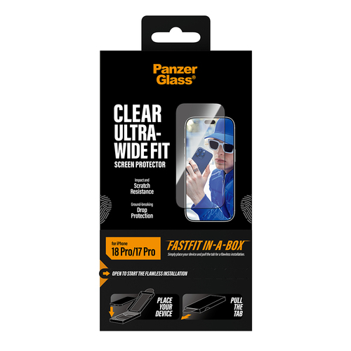 PANZERGLASS SCREEN PROTECTOR IPHONE 18 PRO UWF FF
