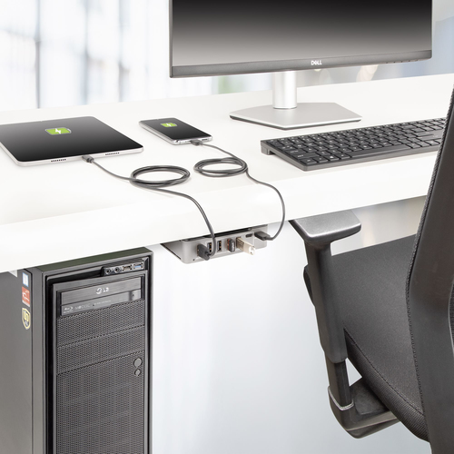 StarTech.com USB Hub - USB 3.2 Gen 2 (3.1 Gen 2) Type-C - Desktop - Space Gray - 7 Total USB Port(s)