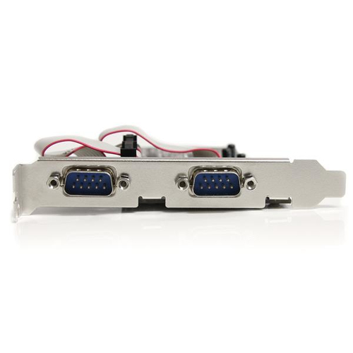 StarTech.com 4 Port Native PCI Express RS232 Serial Adapter Card with 16550 UART - PCI Express x1 - PC - 4 x Number of Ser