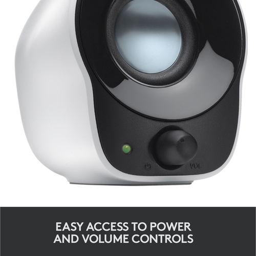 Logitech Z120 2.0 Speaker System - 1.2 W RMS - USB