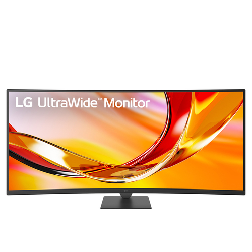 LG UltraWide™ U6 34U640B-B.AEK, 34-inch WQHD Curved (1800R) 144Hz Monitor, HDR10 and 99% sRGB, AMD FreeSync™ Premium. Disp