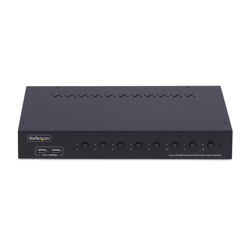 StarTech.com R8AD122-KVM-SWITCH. Tastatur Porttyp: USB, Maus-Porttyp: USB, Video Porttyp: DisplayPort. HD-Typ: 4K Ultra HD