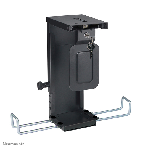 Neomounts CPU-D075BLACK/LK CPU holder - lockable - max 10 kg - universal. Maximum weight capacity: 10 kg, Product colour: 