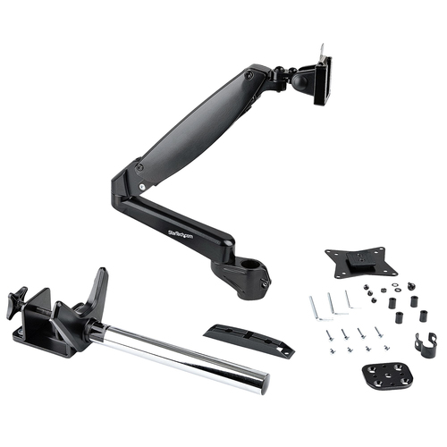 StarTech.com Desk Mount Monitor Arm for Single VESA Display 49""(17.6lb/8kg), Full Motion Articulating & Height Adjustable