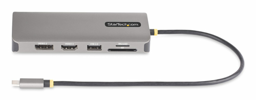 StarTech.com USB 3.2 (Gen 1) Type C Rugged Docking Station for Monitor, Desktop PC, Notebook, Headphone, Card Reader - Cha