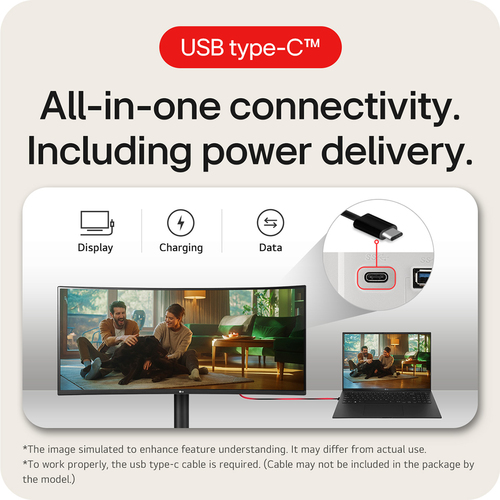 LG 34WR55QK-B. Display diagonal: 86.4 cm (34"), Display resolution: 3440 x 1440 pixels, HD type: Wide Quad HD, Response ti