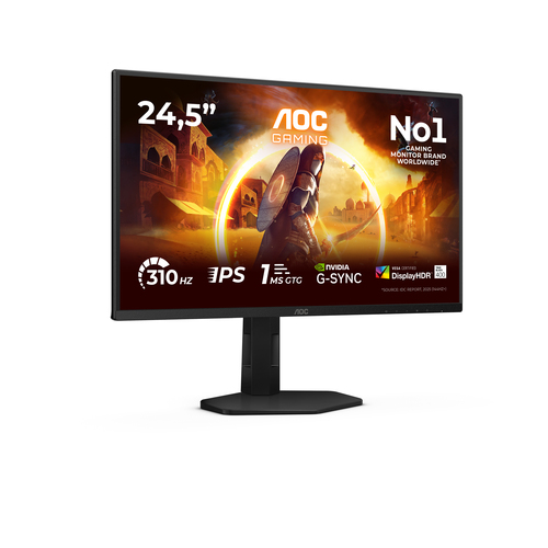 AOC G4 25G4SXU. Display diagonal: 62.2 cm (24.5"), Display resolution: 1920 x 1080 pixels, HD type: Full HD, Display techn