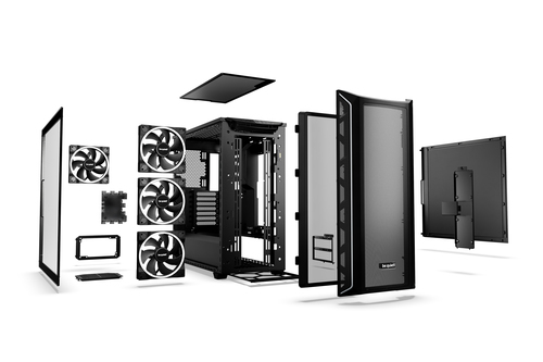 be quiet! Shadow Base 800 Shadow Base 800 FX Black Computergehäuse - EATX, ATX, Micro ATX, Mini ITX Motherboard Supported 