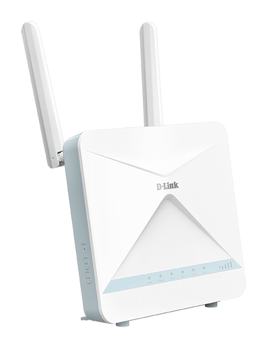 D-Link EAGLE PRO AI AX1500 4G+ Smart Router. WAN connection type: RJ-45. Wi-Fi band: Single-band (2.4 GHz), Top Wi-Fi stan
