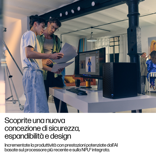 HP EliteDesk 8 Tower G1i AI PC Wolf Pro Security Edition. Famiglia processore: Intel Core Ultra 7, Modello del processore: