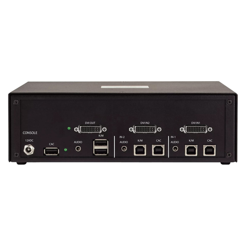 StarTech.com Analog KVM Switchbox - TAA Compliant - 2 Computer(s) - 2560 x 1600 - 7 x USB - USB 2.0 - 3 x DVI