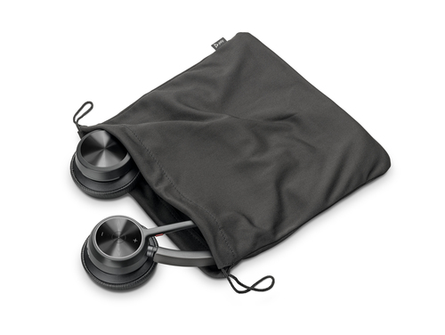 Poly Voyager 4300 UC 4320 Kabel/Kabellos Auf den Ohren, Kopfbügel Stereo Headset - Schwarz - Microsoft-Teams-Zertifizierun