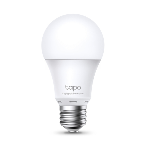 Tapo LED Light Bulb - 8 W - 230 V AC - 806 lm - A60 Size - Warm White, Soft White, Daylight, Cool White Light Color - E27 
