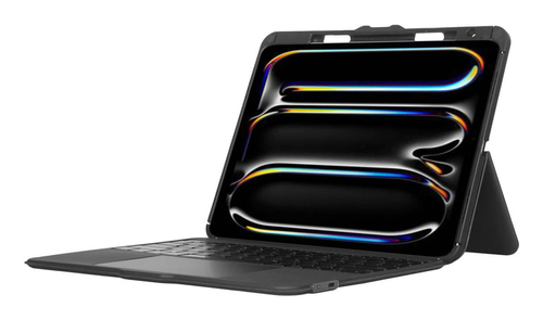Targus VersaVu THZ989ES Tastatur/Cover (Folie) für 33 cm (13 Zoll) Apple iPad Pro 13 (2024) Tablet - Schwarz - Thermoplast