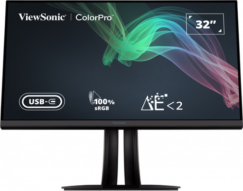 ViewSonic ColorPro VP3256-4K 32 Zoll Klasse 4K UHD LED-Monitor - 16:9 Format - Schwarz - 80 cm (31,5 Zoll) Viewable - IPS-