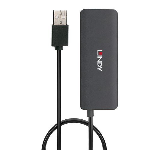 Lindy 4 Port USB 2.0 Hub. Host interface: USB 2.0, Hub interfaces: USB 2.0. Data transfer rate: 480 Mbit/s, Product colour