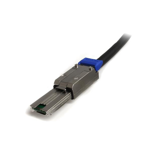 StarTech.com 1m External Mini SAS Cable - Serial Attached SCSI SFF-8088 to SFF-8088 - 2x SFF-8088 (M) - 1 meter, Black - C