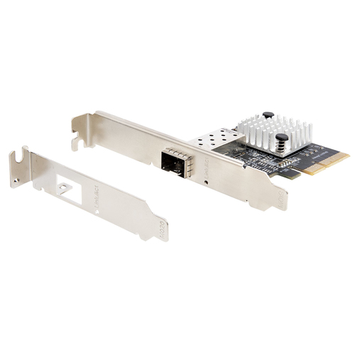 StarTech.com PEX10GSFP 10Gigabit Ethernet Card for Computer Case - 10GBase-X - SFP+ - Plug-in Card - PCI Express 3.0 x4 - 