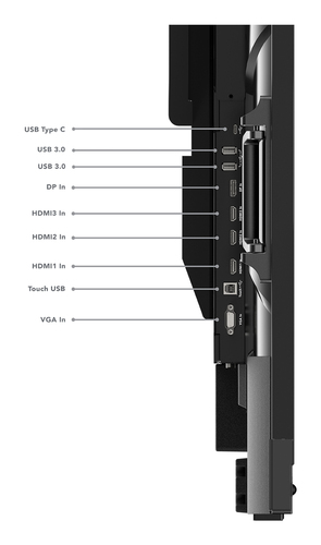 Lenovo ThinkVision T86. Display diagonal: 2.18 m (86"), Display resolution: 3840 x 2160 pixels, HD type: 4K Ultra HD, Disp