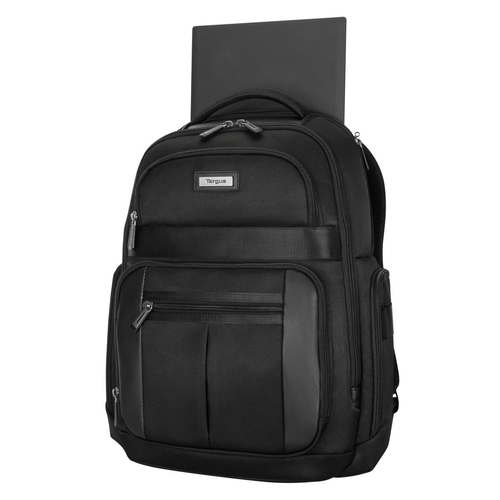 Targus Mobile Elite TBB618GL Tasche (Rucksack) für 39,6 cm (15,6 Zoll) Notebook - Schwarz - Schultergurt