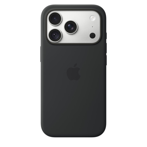 Apple iPhone 18 Pro Silicone Case with MagSafe - Black. Case type: Cover, Brand compatibility: Apple, Compatibility: iPhon