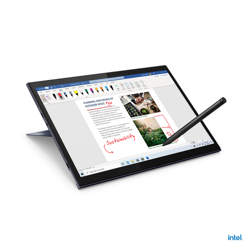 Lenovo Yoga Duet 7 13ITL6 82MA004VGE 33 cm (13 Zoll) Touchscreen Abnehmbar 2 in 1 Notebook - WQHD - Intel Core i5 11. Gene