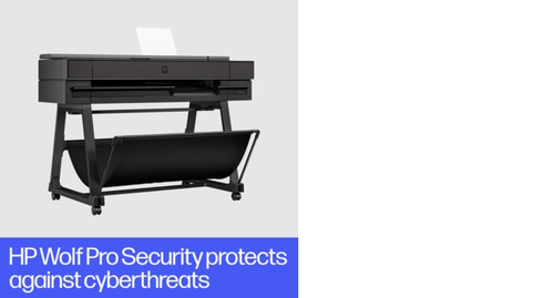 HP Designjet T850 DIN A0 Tintenstrahl-Großformatdrucker - 914,40 mm (36 Zoll) Druckbreite - Farbe - 6 Farbe(n) - 25 s Farb