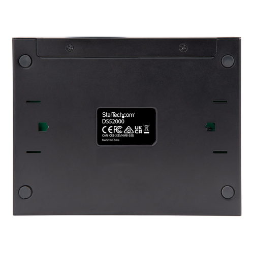 StarTech.com Unmanaged 2.5G Switch, 5 Port 2.5GBASE-T Unmanaged Ethernet Switch, Din Rail | Wall Mount, Multi-Gigabit, Aut