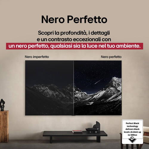 LG OLED AI OLED55B56LA TV Serie B5 55'' 4K, α8 Gen2, Dolby Vision, 20W, 4 HDMI con VRR 120Hz, G-Sync, Smart TV WebOS 25. D