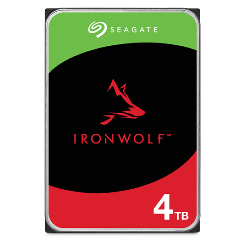Seagate IronWolf Festplatte - 3,5" Intern - 4 TB - SATA (SATA/600) - Conventional Magnetic Recording (CMR) Method - Deskto