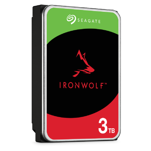 Seagate IronWolf ST3000VN006 3 TB Hard Drive - 3.5"" Internal - SATA (SATA/600) - Conventional Magnetic Recording (CMR) Me