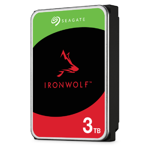 Seagate IronWolf ST3000VN006 3 TB Hard Drive - 3.5"" Internal - SATA (SATA/600) - Conventional Magnetic Recording (CMR) Me