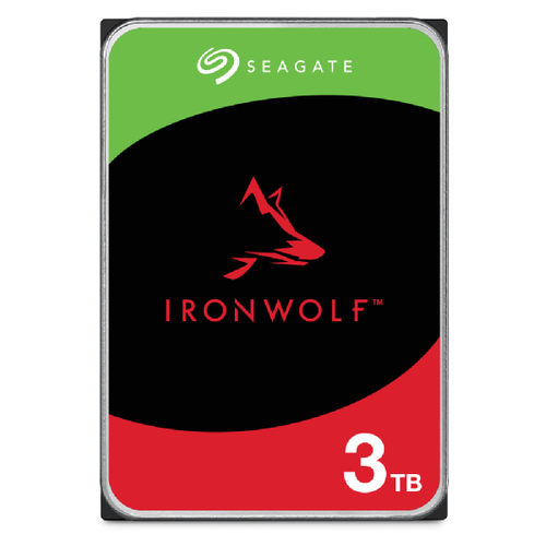 Seagate IronWolf ST3000VN006 3 TB Hard Drive - 3.5"" Internal - SATA (SATA/600) - Conventional Magnetic Recording (CMR) Me