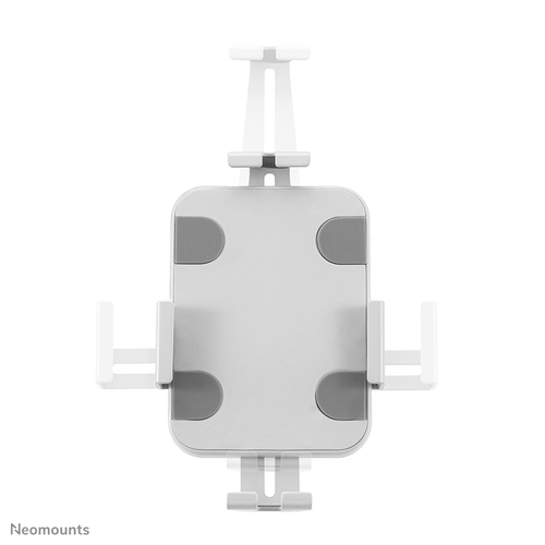 Neomounts Mounting Bracket for Tablet - White - Height Adjustable - 1 Display(s) Supported - 20.1 cm to 27.9 cm (11") Scre