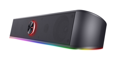 Trust GXT Soundbar-Lautsprecher - 6 W RMS - Schwarz - 20 Hz bis 20 kHz Frequenzgang