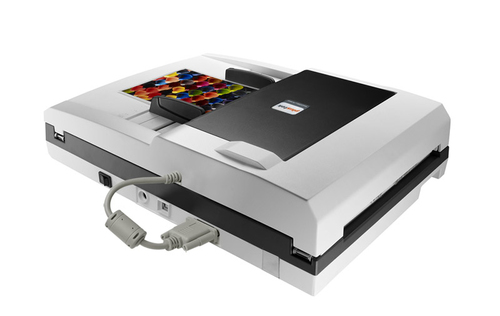 Plustek SmartOffice PL4080 Sheetfed Scanner - 600 dpi Optical - 48-bit Color - 16-bit Grayscale - 40 ppm (Mono) - 40 ppm (