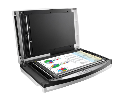 Plustek SmartOffice PL4080 Sheetfed Scanner - 600 dpi Optical - 48-bit Color - 16-bit Grayscale - 40 ppm (Mono) - 40 ppm (