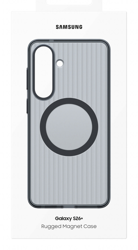 Samsung EF-RS947CBEGWW. Case type: Cover, Brand compatibility: Samsung, Compatibility: Galaxy S26 Plus, Maximum screen siz